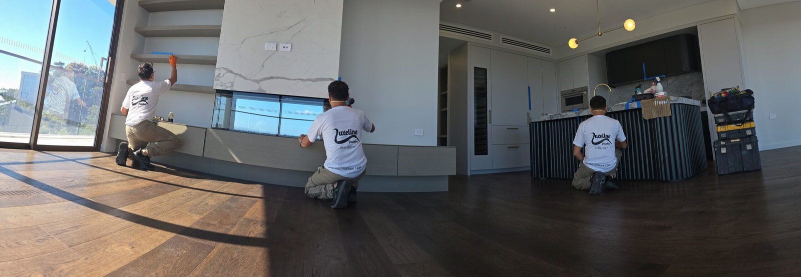 Luxeline team at work