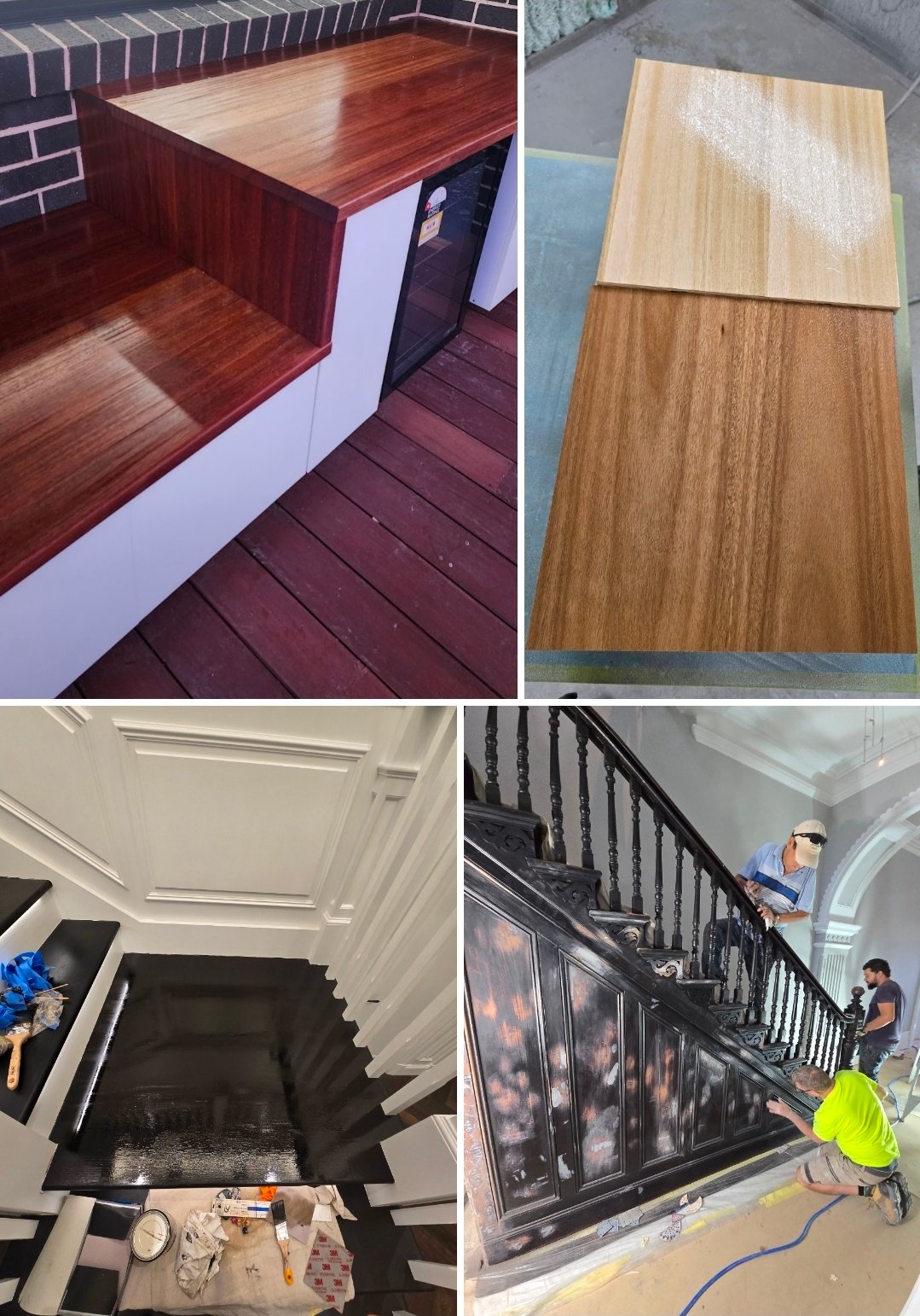 Stain and colour match